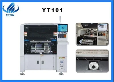 10 هد با دستگاه نصب PCB لامپ LED